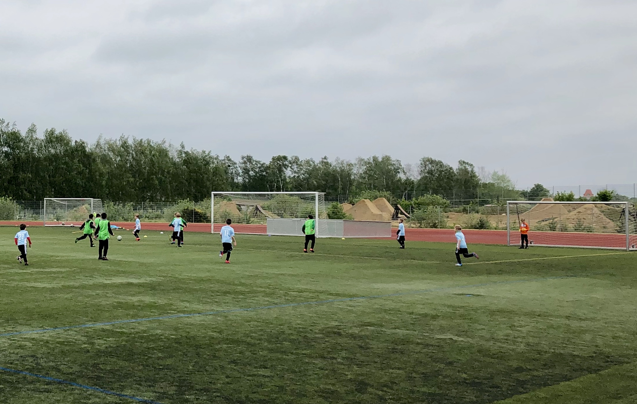 Tolles Fußballspiel der F-Jugend in Dallgow