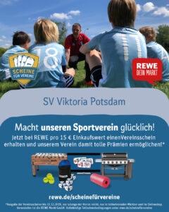 Mehr über den Artikel erfahren REWE-Aktion Scheine für Vereine